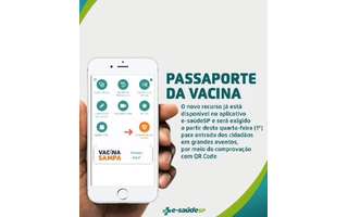 Passaporte da vacina em São Paulo