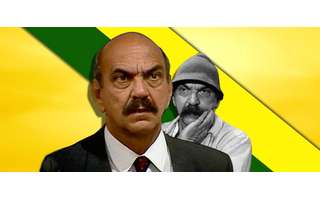 Dois em um: o Sassá ‘ditador’ e o Sassá matuto de ‘O Salvador da Pátria