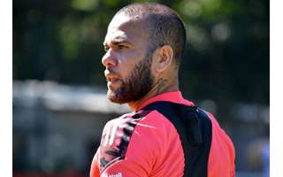 Daniel Alves rescindiu contrato com o São Paulo em agosto (Foto: Fellipe Lucena / saopaulofc)
