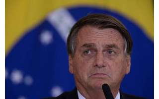 Jair Bolsonaro criticou a possibilidade de a Justiça Eleitoral suspender o funcionamento do Telegram no Brasil