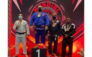 Coordenador de lutas da Sejer conquista mais um título mundial de jiu-jitsu