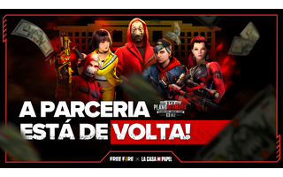 La Casa de Papel” vai ganhar evento no jogo Free Fire – O Presente