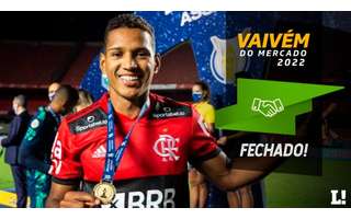 João Lucas tinha contrato com o Flamengo até junho de 2022 (Foto: Alexandre Vidal/Flamengo)