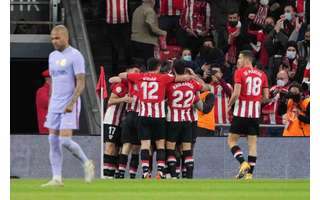Segundo maior campeão da Copa do Rei, Athletic Bilbao já conquistou 23 títulos (Foto: CESAR MANSO / AFP)