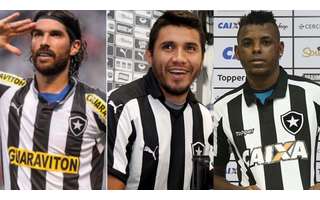 Jogadores do Botafogo (Vitor Silva / SSpress / Botafogo)