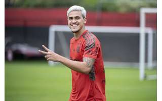 Pedro chegou ao Flamengo no início de 2020 (Foto: Alexandre Vidal/Flamengo)