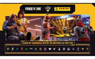 Free Fire ganha álbum de figurinha