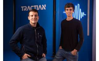 Gabriel Lameirinha  e  Igor Marinelli, co-CEOs da Tractian, querem modernizar o chão de fábrica