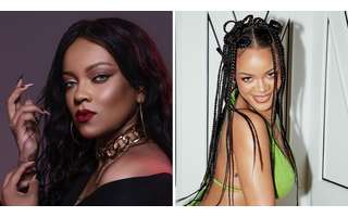 Rihanna é uma das artistas com sósia brasileira.