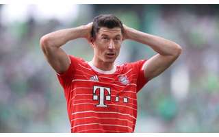 Lewandowski quer deixar o Bayern rumo ao Barcelona (Foto: RONNY HARTMANN/AFP)