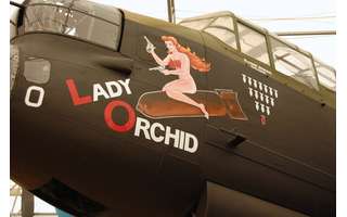Lady Orchid, um Avro Lancaster britânico da 2a Guerra Mundial 