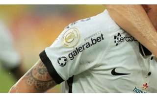 Galera.bet estampado na camisa do Corinthians: patrocínio masculino e feminino (Foto: Divulgação/Corinthians)