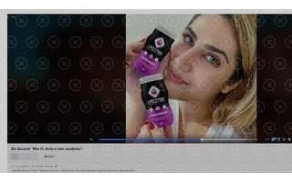 Posts alegam que a filha do cantor Leonardo, Jéssica Beatriz, usou a lipozepina para emagrecer, o que é falso