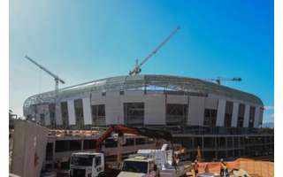 Arena MRV será inaugurada em março (Foto: Rodney Costa/L!Press)