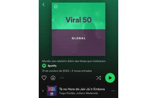 Música 'Tá Na Hora de Jair Já Ir Embora' atinge o 1º lugar no Spotify  Brasil