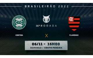 Flamengo tem desfalque de última hora para jogo contra o Coritiba