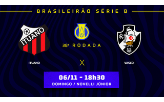 Ituano x Vasco: onde assistir à decisão da Série B neste domingo - Placar -  O futebol sem barreiras para você