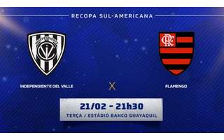 Independiente del Valle and Flamengo decide 2023 Recopa Sudamericana (Lance Art!)