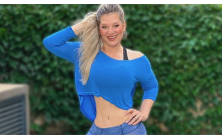 Joyce Hasselman showed off her new body after losing 24 kg.