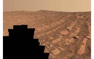 An ancient riverbed on Mars may indicate the presence of microbial life on the planet