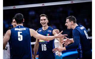 Italy defeated Argentina in the VNL quarter-finals