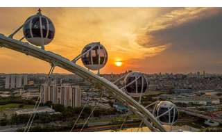 São Paulo para crianças - Jogo de escape na maior roda gigante da América  Latina, Escape Hotel leva jogo de fuga para a Roda Rico