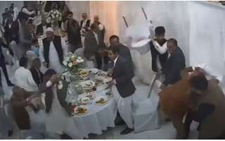 An Indian wedding ends in a fight in England