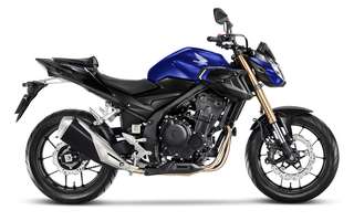 Honda aposta no azul para linha 2024 de CB 500F e CB 500X