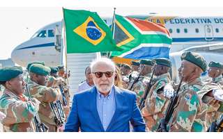 África do Sul foi uma das 19 nações visitadas por Lula nos 8 primeiros meses de seu governo