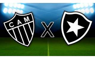 Atlético-MG e Botafogo se enfrentam neste sábado pelo Brasileirão.