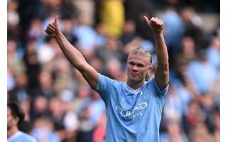 El City tiene un 100% de éxito en la Premier League (Imagen de OLI SCARFF/AFP/Getty Images)