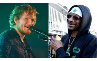 Ed Sheeran remembers smoking with Snoop Dogg