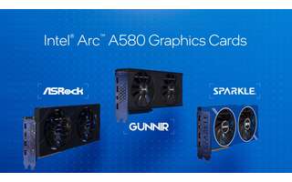 The new Arc A580 promises performance to handle Full HD games at high settings.