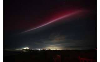 The STEVE phenomenon was observed in the United Kingdom over the weekend 