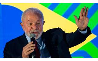 O presidente Luiz Inácio Lula da Silva durante a abertura do 6º Brasil Investment Forum (BIF 2023), no Palácio Itamaraty. (Crédito