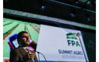 Pedro Lupion, presidente da Frente Parlamentar de Agropecuaria (FPA), durante o Estadao Summit Agro 2023