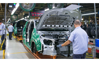 S10 and Trailblazer assembly line in São José dos Campos (SP)