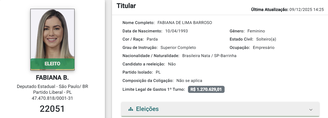 Fabiana Bolsonaro (PL) declarou ser parda à Justiça Federal