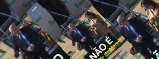Imagem de Moraes desembarcando de avião ligado a Vorcaro é verdadeira