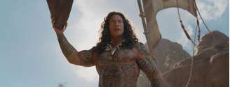 Dwayne Johnson como Maui, em 'Moana'