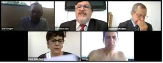 Na sessão online do Tribunal de Justiça do Amapá (TJ-AP), o desembargador Carmo Antônio de Souza sentou-se de frente para a sua tela sem camisa, sem ter noção de sua câmera estava ativada.