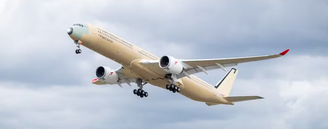 Airbus realizou nesta terça-feira, 2, o primeiro teste em voo do A350-1000ULR, aeronave desenvolvida para operar rotas ultralongas de até 22 horas sem escalas