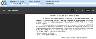 Portaria nº 172, de 19 de junho de 2026 - versão certificada do Diário Oficial da União