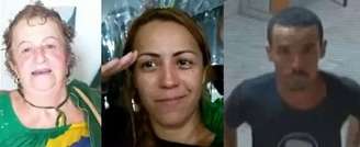 Fátima de Tubarão, Ana Priscilla Azevedo e Antônio Cláudio Ferreira; extremistas continuam presos