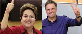 <p>Dilma Rousseff e Aécio Neves terão dez minutos de tempo na TV cada</p>