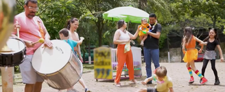 Bloco em SP nasceu pensado especialmente para bebês e crianças