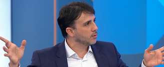 Renan Santos (Missão) em sabatina da TV Globo.