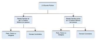 Distribuição vagas para cotistas - vestibular 2024 UFPR