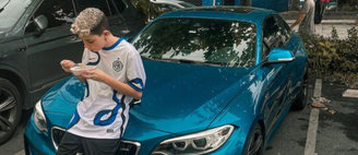 Aos 15 anos, Loud Thruzin compra BMW de R$ 600 mil