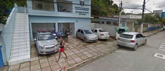 Fachada da delegacia de Ipojuca (PE), no centro da cidade